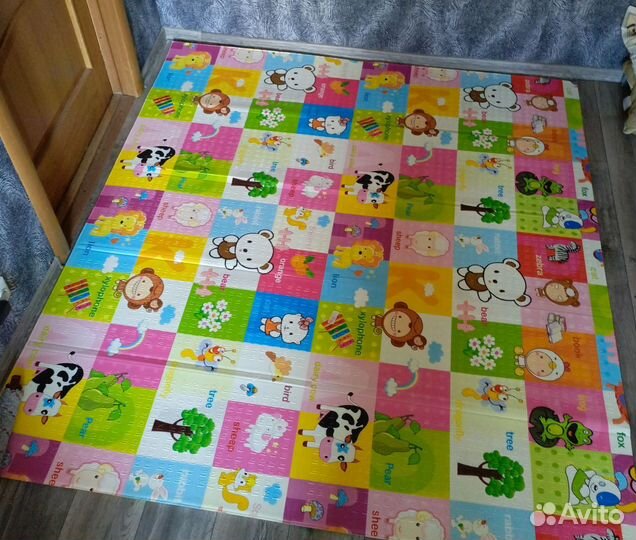 Складной Детский коврик 180* 200