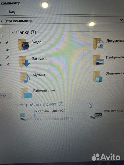 Ноутбук asus i7 1tb