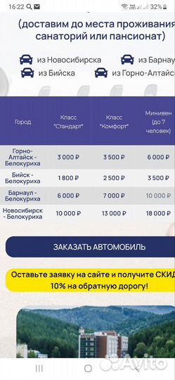 Такси Трансфер Межгород