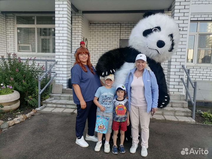 Весёлое экспресс поздравление Панды с дядей Колей