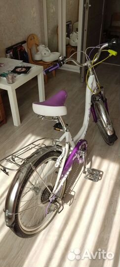 Детский велосипед Novatrack Butterfly 20