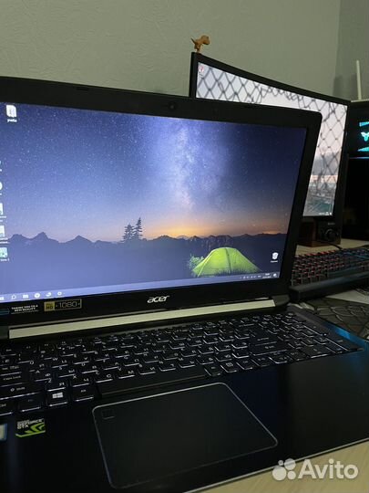 Ноутбук acer aspire 7 A715-71G-70NZ