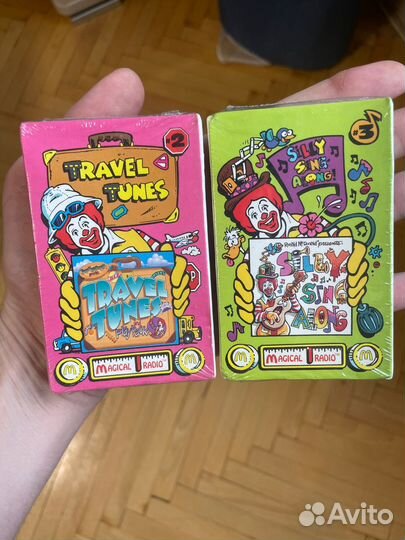 Кассеты Ronald McDonald Magical Radio 1995 #2 #3