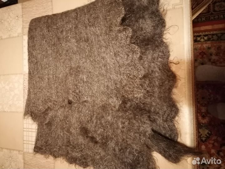 Пуховый платок бу