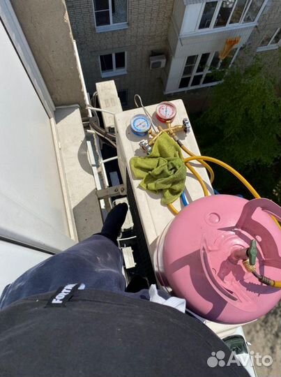 Чистка кондиционеров,ремонт,заправка