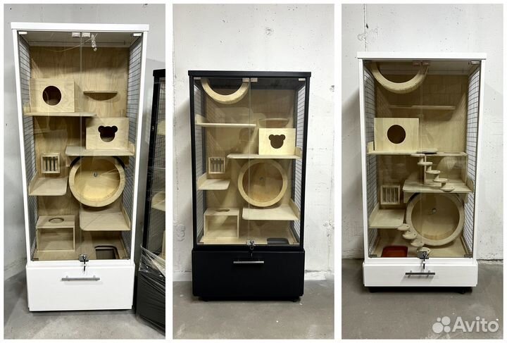 Клетки - Витрины для шиншилл