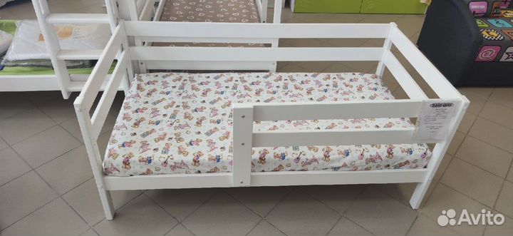 Кровать софа из массива дерева березы