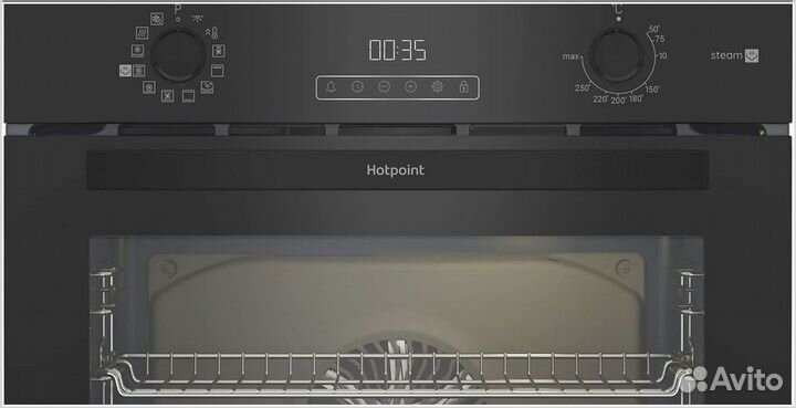 Духовка электрическая Hotpoint hstf 1231 jsah BLG