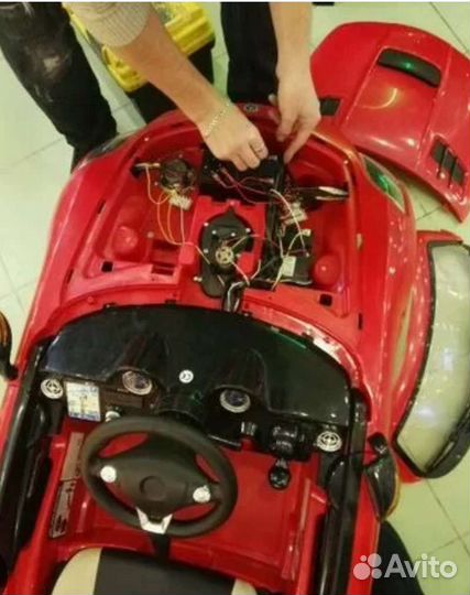 Ремонт детских электромобилей