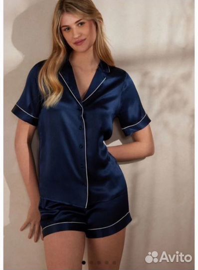 Intimissimi шелковый комплект рубашка