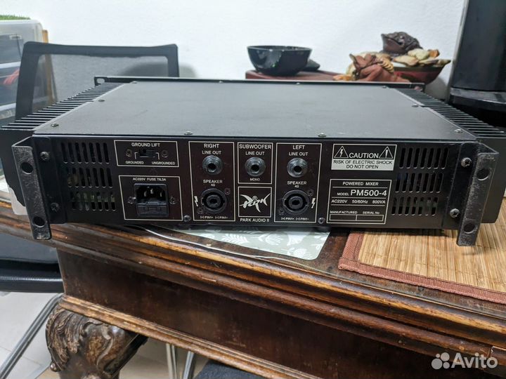Усилитель микшер Park Audio PM500-4