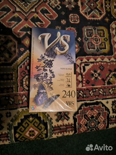 Видеокассеты vhs чистые