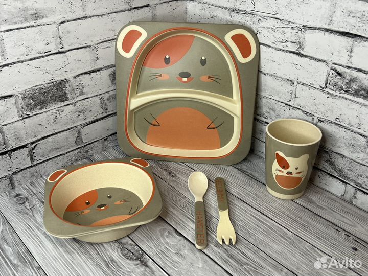 Бамбуковая посуда