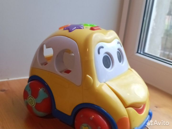Машинка-сортер babygo музыкальный говорящий