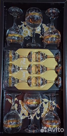 Бокалы, фужеры,рюмки, набор