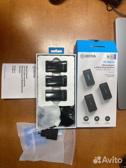 Boya-xm6-s2 микрофонная система