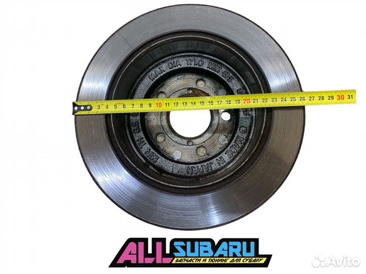 Тормозные суппорта заднее Subaru Forester SF5 EJ20