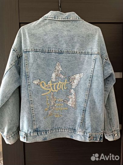 Джинсовая куртка женская