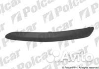 Молдинг бампера правый перед для nissan almera (N16) 03.00-12.02