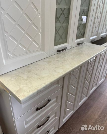 Кухня Агава Акация белая 1,6 метра