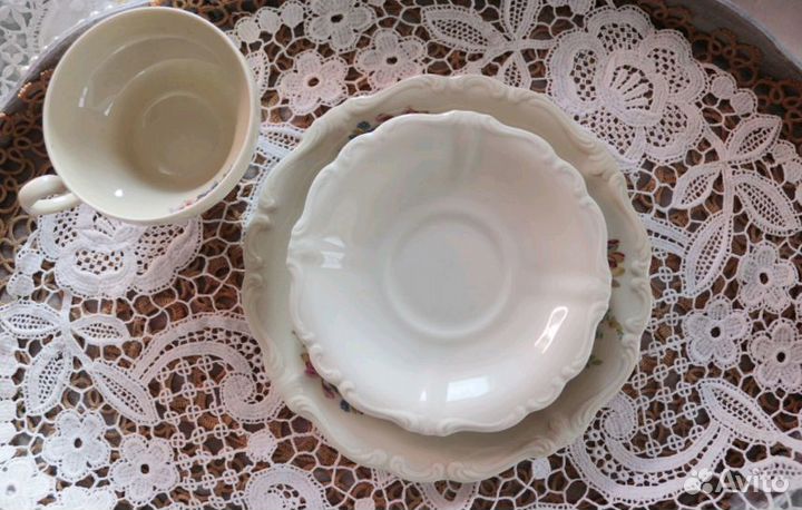 Кофейная тройка Rosenthal Pompadour Германия