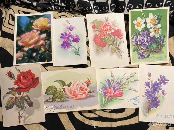 Открытки СССР чистые