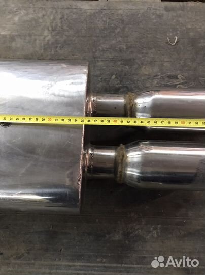 Глушитель прямоточный