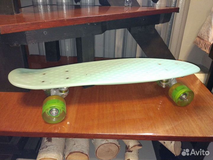 Пенни борд Скейтборд весь светится