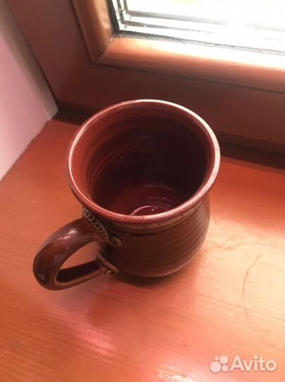 Кружка скопинская керамика