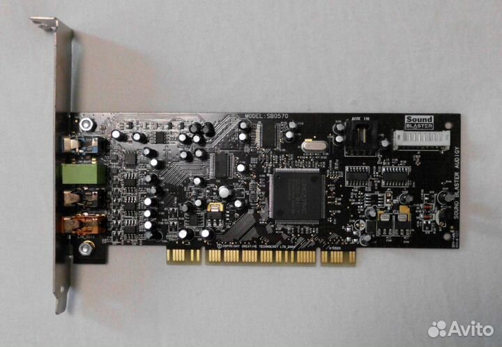 Звуковая карта Creative "Audigy SE" 7.1 PCI Retail [SB0570]