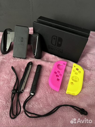 Игровая приставка nintendo switch прошитая