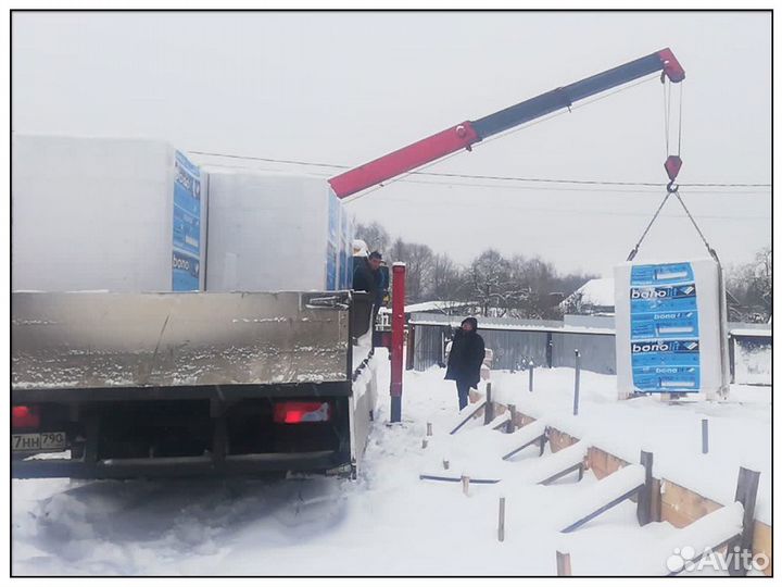 Газосиликатные блоки 600x300x250