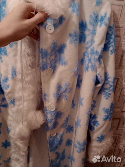 Костюм снегурочки взрослый