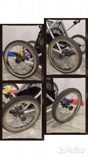 Коляска 2 в 1 ретро