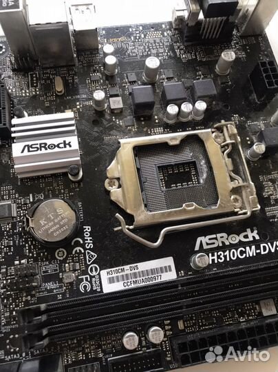 Материнская плата asrock h310CM