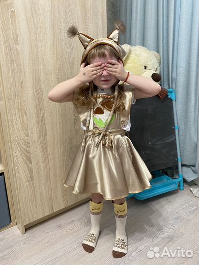 Новогодний костюм белочки