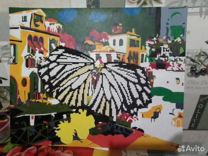 Алмазная мозаика, готовые картины