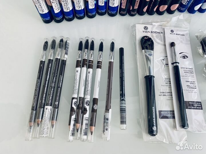Yves Rocher тушь, Карандаши для бровей, кисти