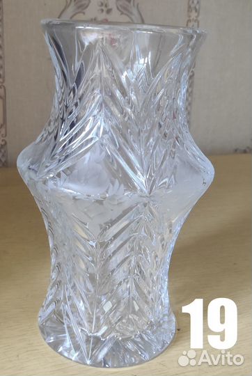 Хрусталь вазы, фужеры