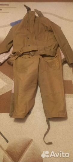 Танковый теплый мужской костюм