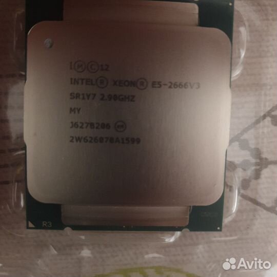 Процессор xeon e5-2666v3