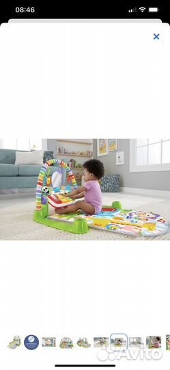 Развивающий коврик fisher price