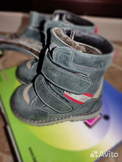 Ботинки зимние детские Bebetom