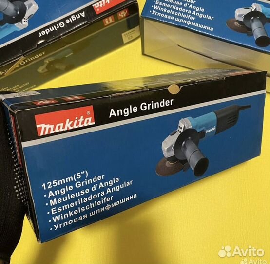 Болгарка Макита Makita 125mm новая