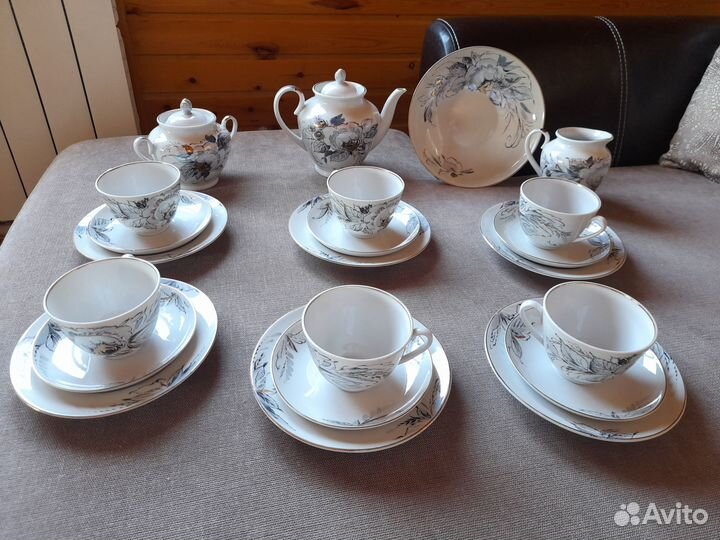 Сервиз чайный лфз Жемчужный