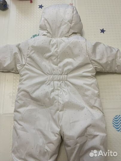 Комбинезон зимний на овчине 80