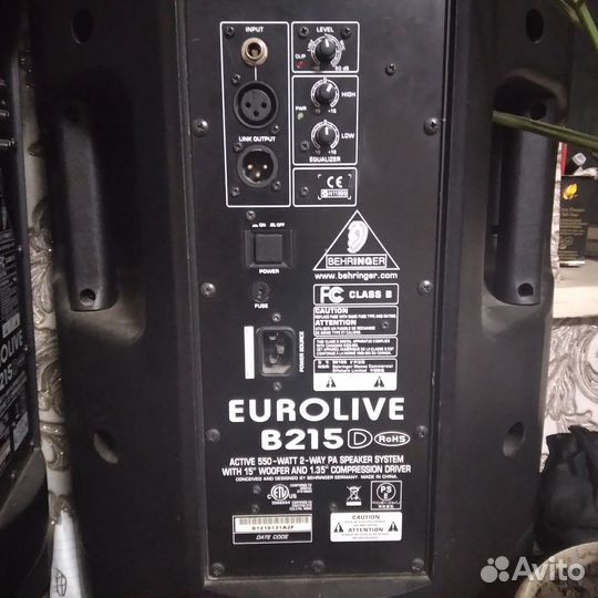 Колонки эстрадные Behrlnger Активнын