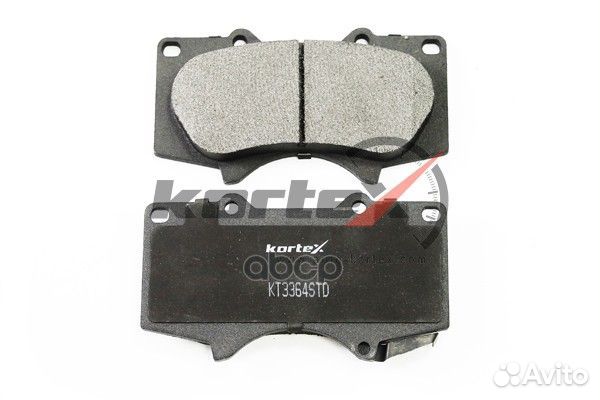 Колодки торм. toyota land cruiser 120 перед.к-т