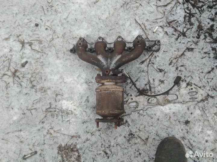 Выпускной коллектор Шевроле Лачетти