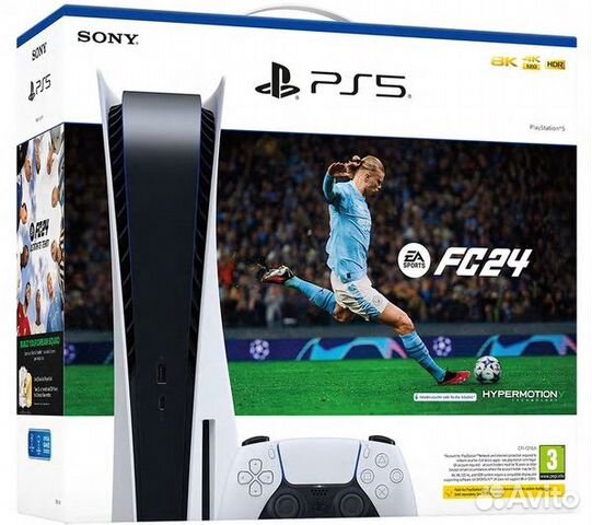 Новые Sony Playstation 5 FIFA 24 с Гарантией объявление продам
